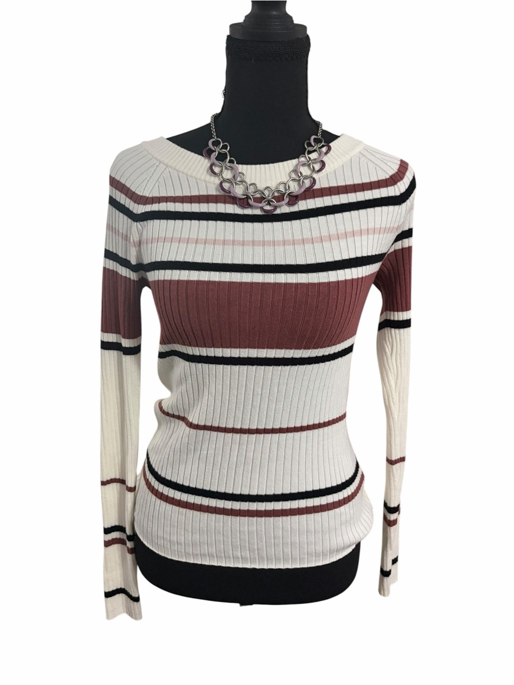 Boatneck sweater by Express XS Petite